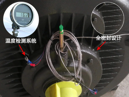 变频电机温度检测系统
